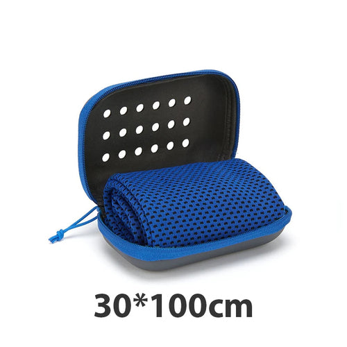 Quick Drying Cooling Towel Soft Breathable Chilly Sweat Absorption