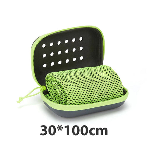 Quick Drying Cooling Towel Soft Breathable Chilly Sweat Absorption