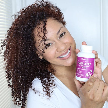 Hair Xtra, Premium Hair Growth Support for Men & Women, 60 Vegan